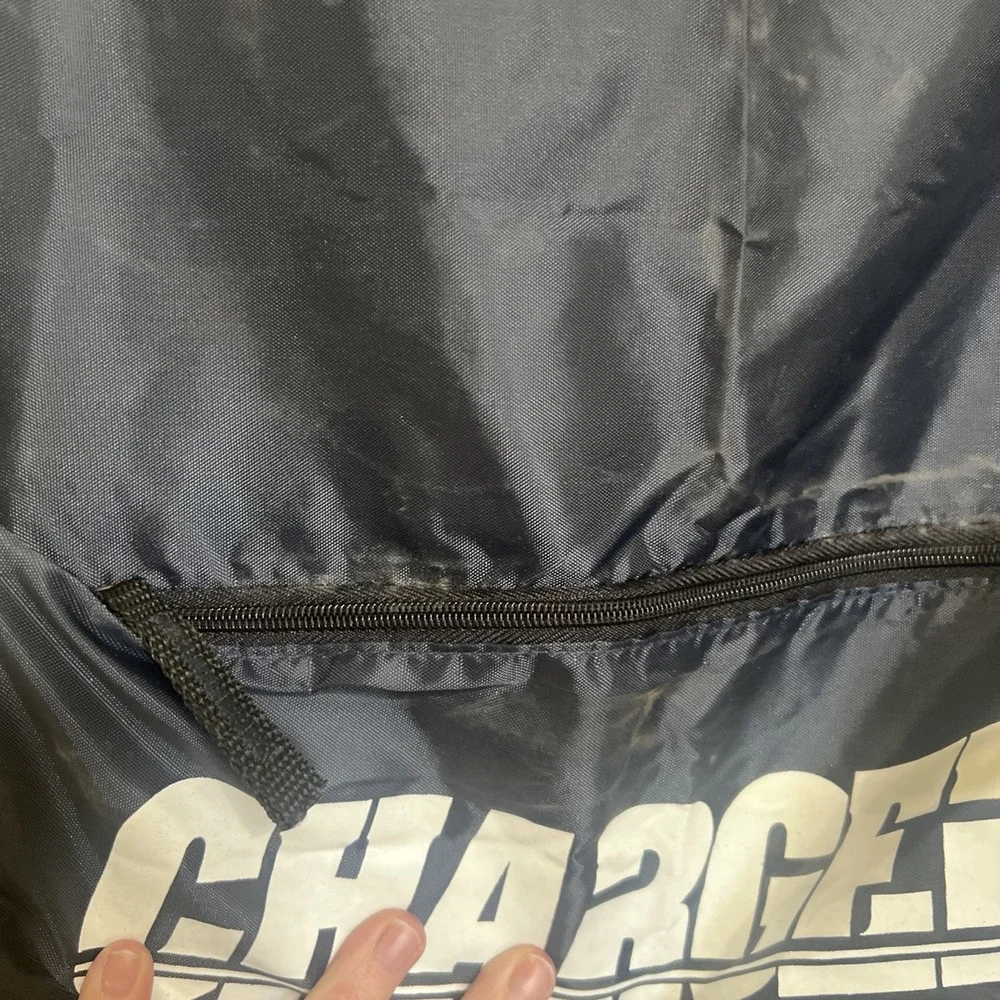 San Diego Chargers Draw String Bag With Zipper Pocket  Lot‎ Of 2 15x17 Inches